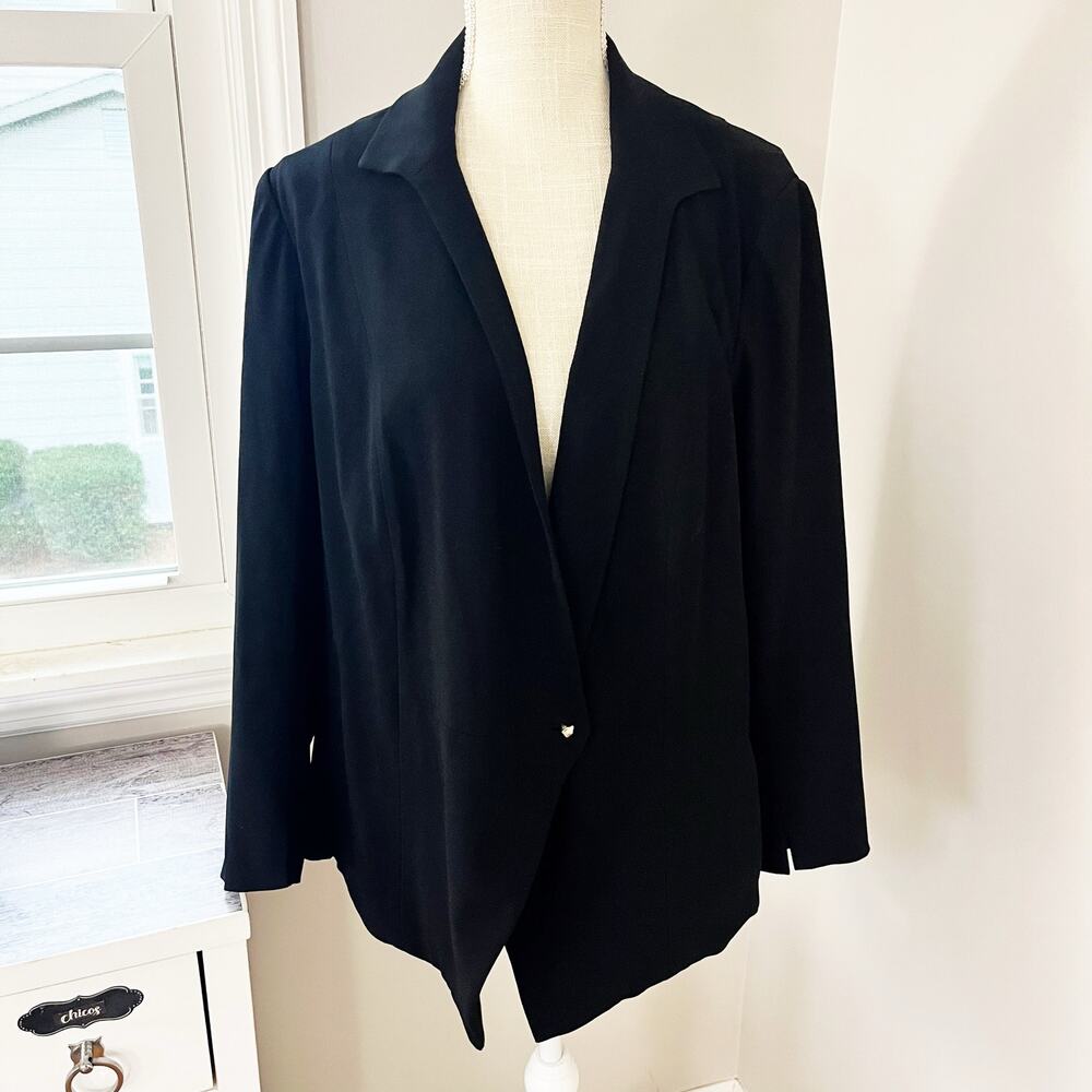 M.M. LaFleur the Wells Jacket Blazer in Black